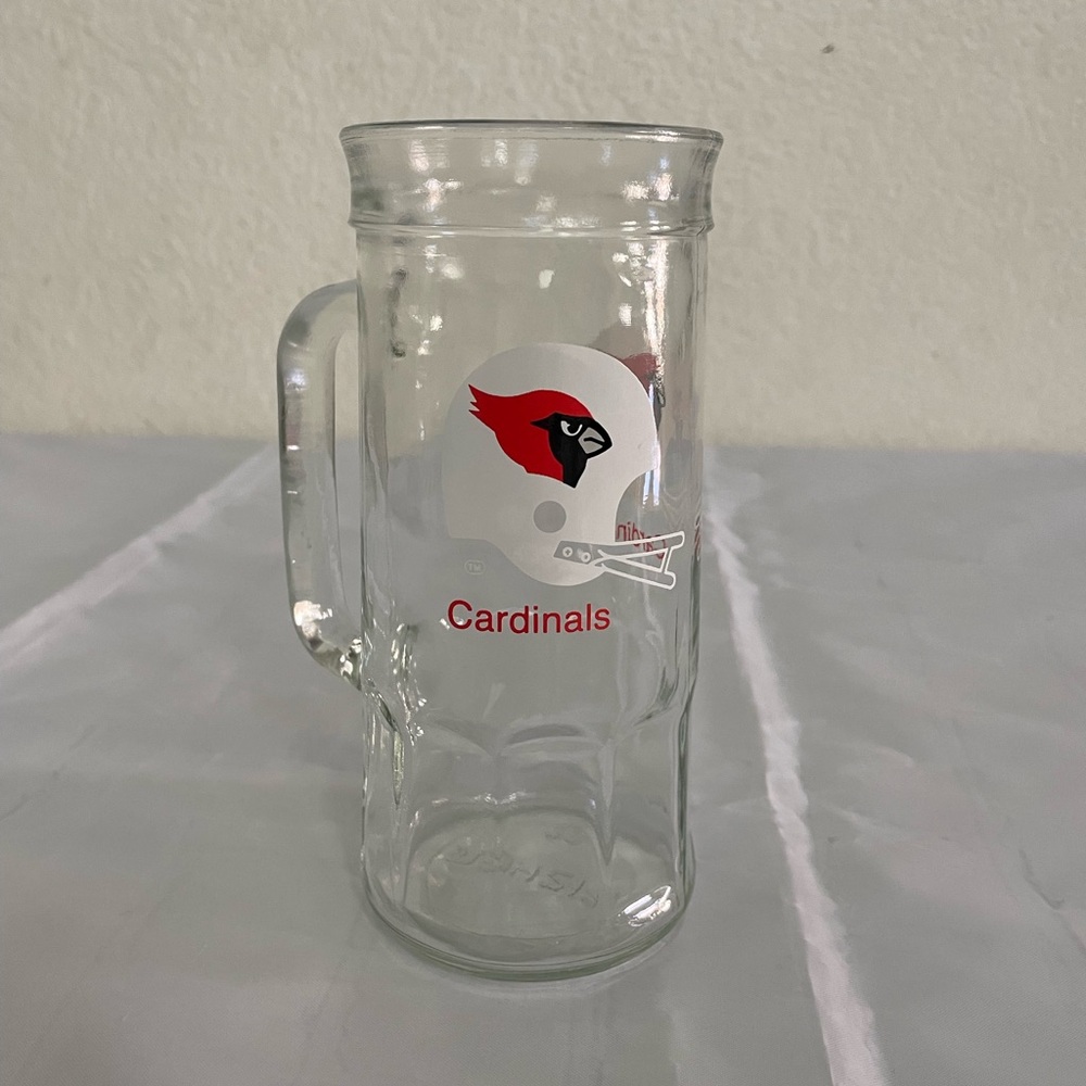 AZ Cardinals Glass Mug/Stein